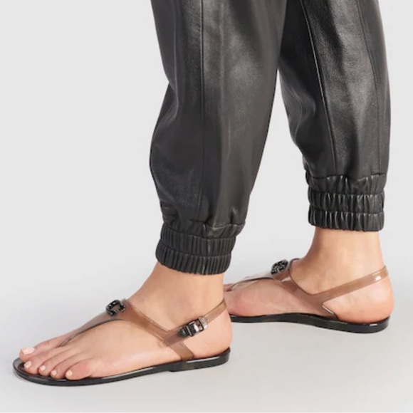 NEW Coach Natalee Jelly Slingback Thong Sandals - Picture 4 of 5